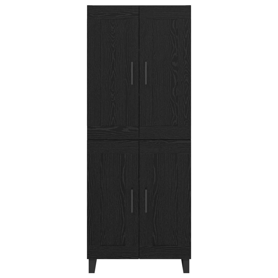 Highboard Sort eg 69,5 x 34 x 180 cm Konstrueret træ