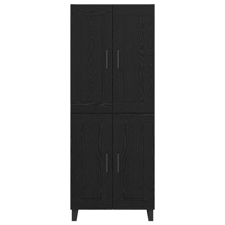 Highboard Sort eg 69,5 x 34 x 180 cm Konstrueret træ