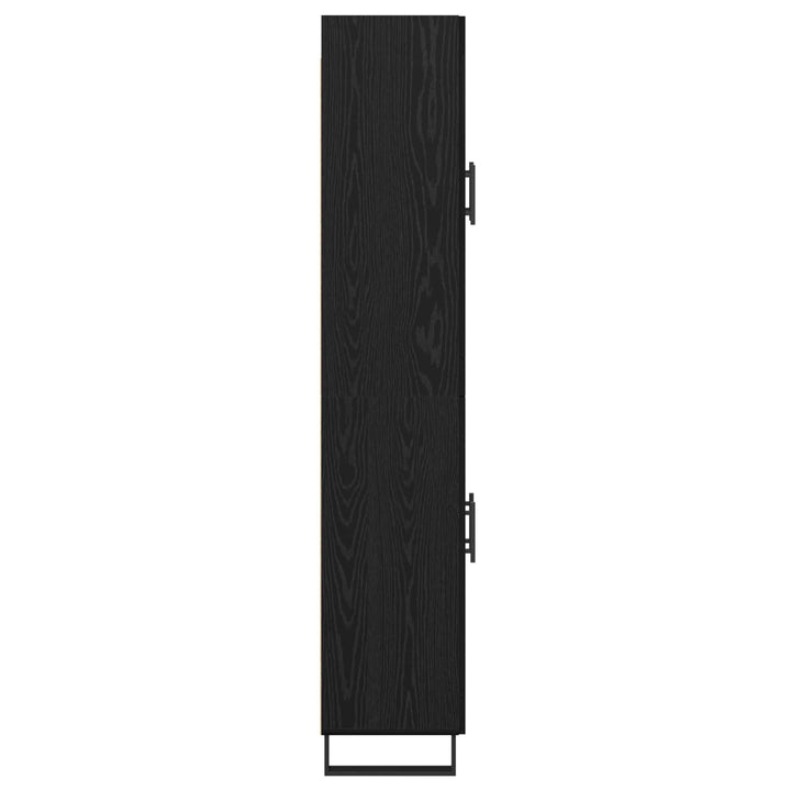 Highboard Sort eg 69,5 x 34 x 180 cm Konstrueret træ