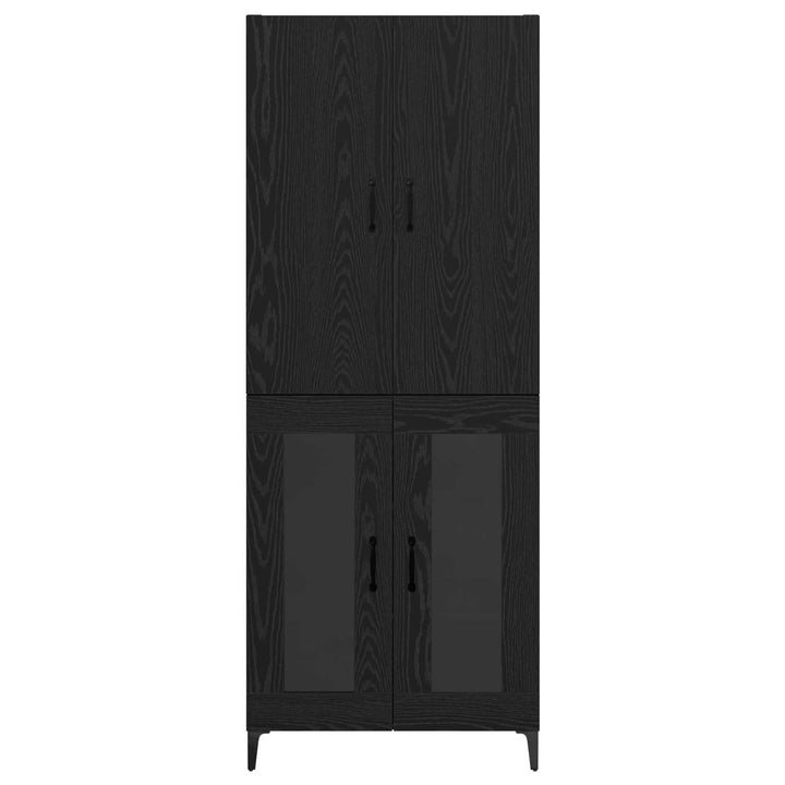 Highboard Sort eg 69,5 x 34 x 180 cm Konstrueret træ