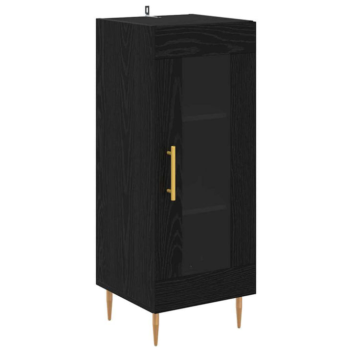 Highboard 2 pcs Sort eg Glas