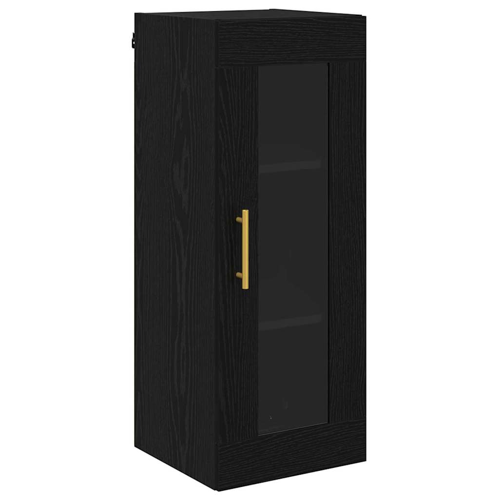 Highboard 2 pcs Sort eg Glas