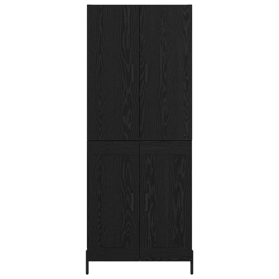 Highboard Sort eg 69,5 x 34 x 180 cm Konstrueret træ