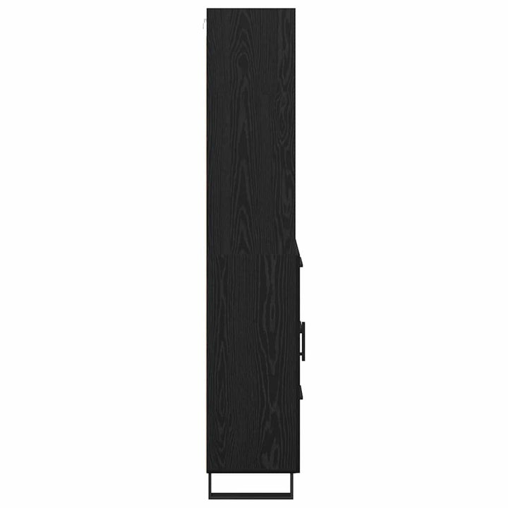 Highboard 2 stk. Sort eg 69,5 x 34 x 180 cm