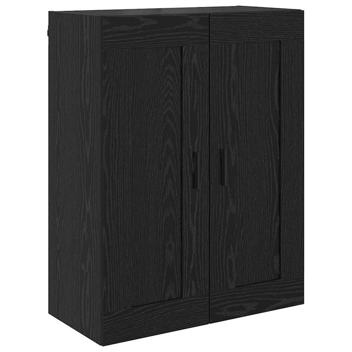 Highboard 2 pcs Sort eg 69,5 x 34 x 180 cm Konstrueret træ