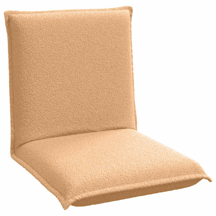 Justerbar Gulvstol Beige Uldstof