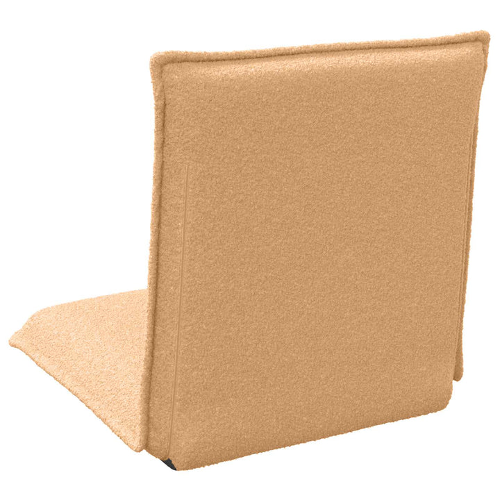 Justerbar Gulvstol Beige Uldstof