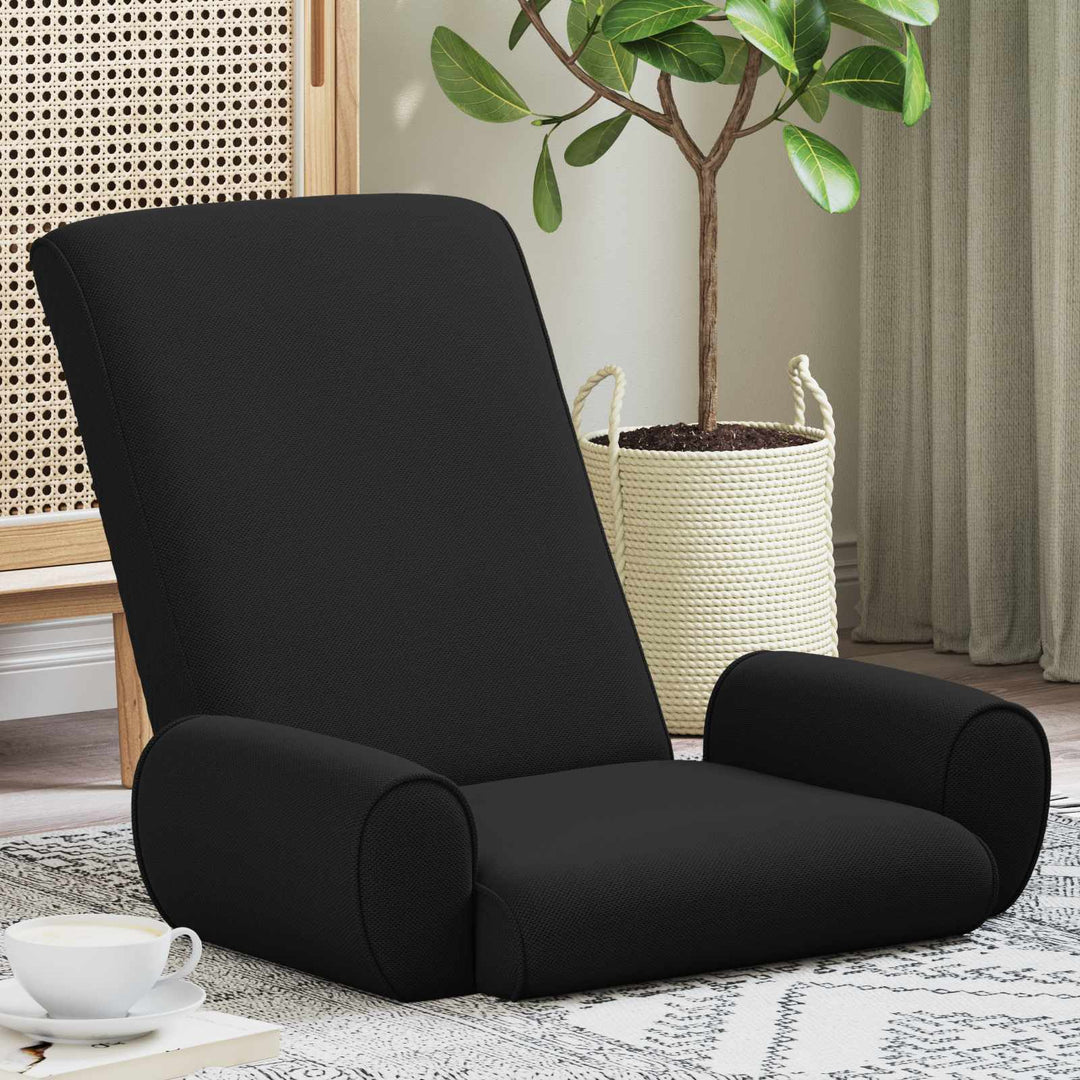 Justerbar Gulvstol Sort Kornet Velour