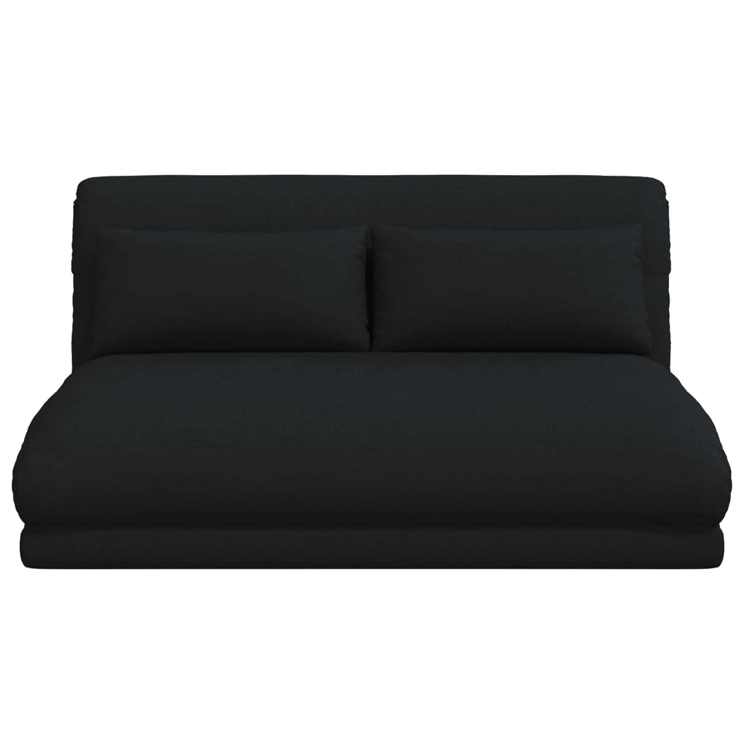 Justerbar Gulvstol Sort Stof