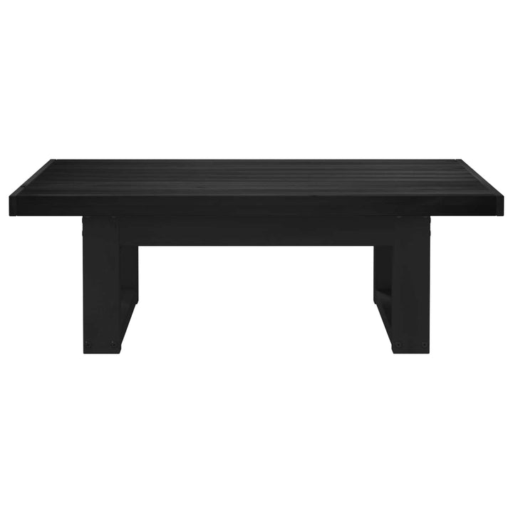 Sofabord NOAIN Sort 119 x 60 x 40 cm Massivt fyrretræ