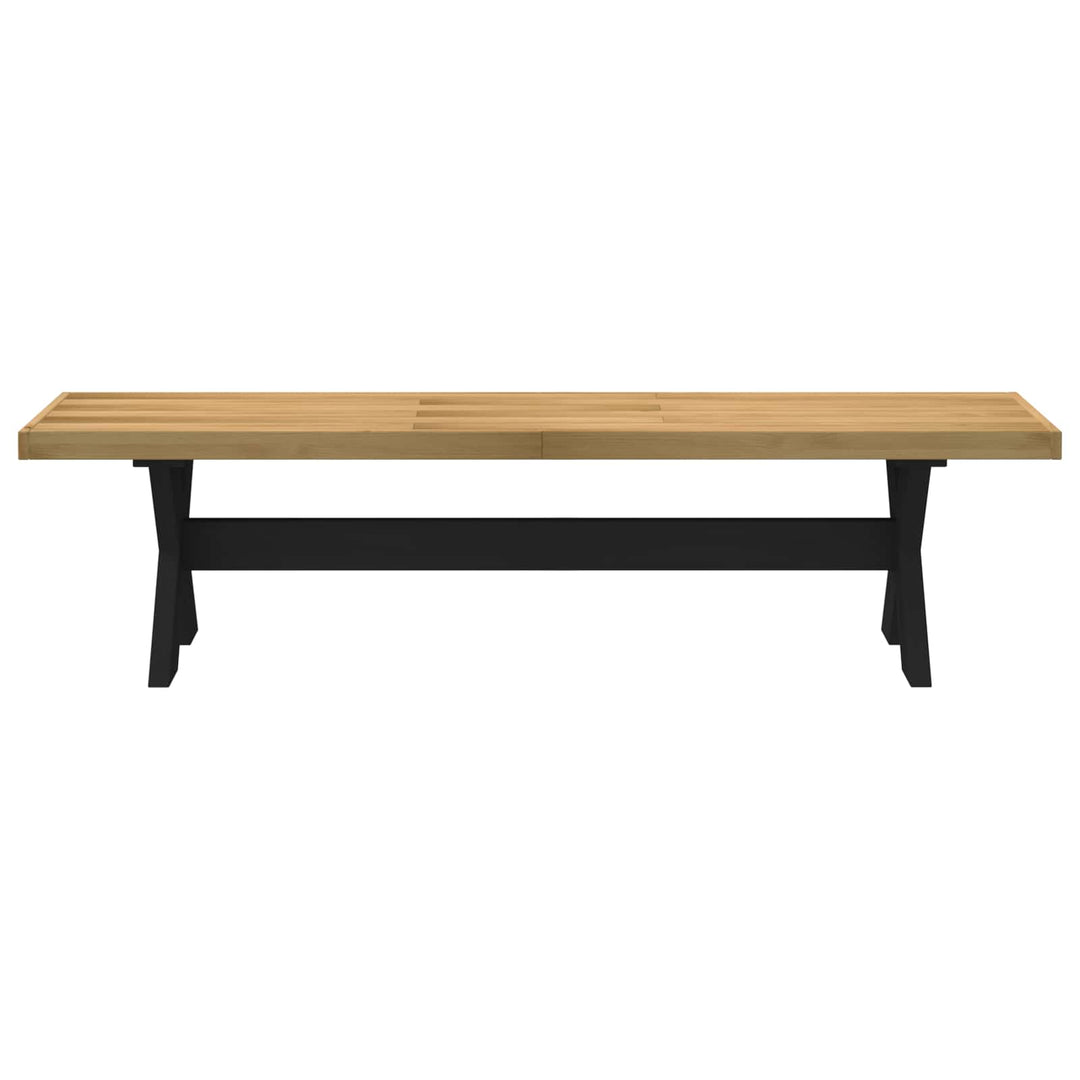 Spisebænk NOAIN 160 x 41 x 45 cm Massivt fyrretræ Naturfarvet