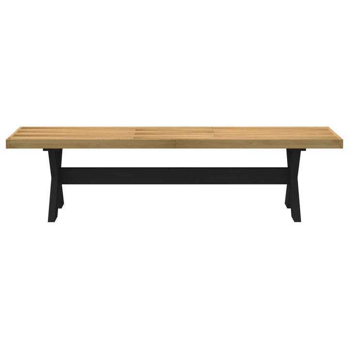 Spisebænk NOAIN 160 x 41 x 45 cm Massivt fyrretræ Naturfarvet