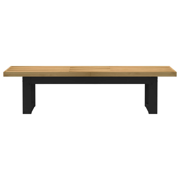 Spisebænk NOAIN 160 x 41 x 45 cm Massivt fyrretræ Naturfarvet