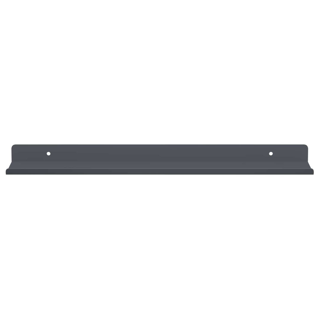 Svævende hylde 4 pcs Antracit 40 x 8,5 x 2,5 cm Stål