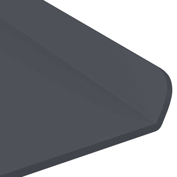 Svævende hylde Vægmonteret 2 pcs Antracit 30 x 18 x 2,5 cm Stål