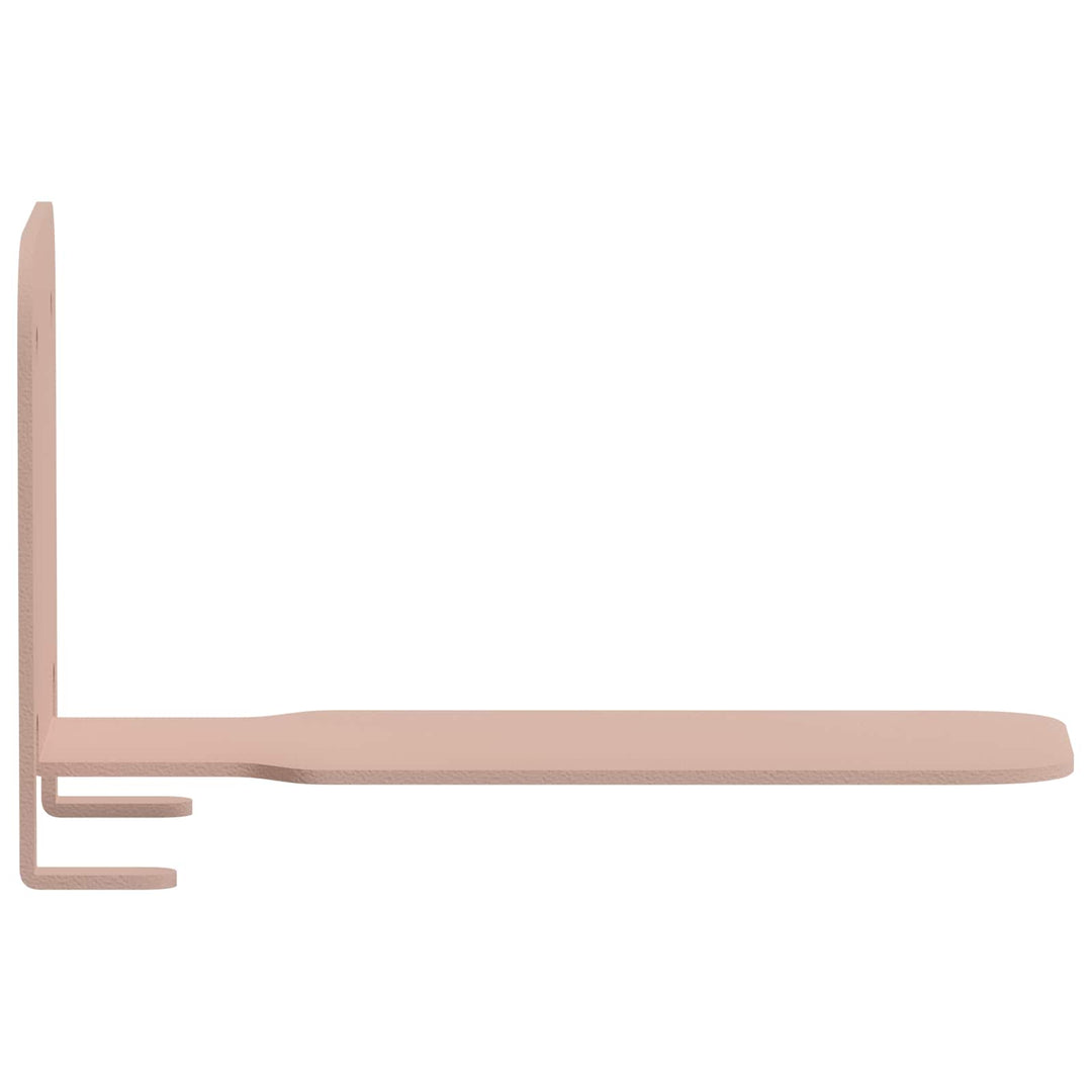 Svævende hylde med hylde 8 pcs Lyserød 6 x 10,8 x 6,6 cm