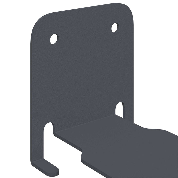 Svævende hylde med hylde 24 pcs Antracit 6 x 10,8 x 6,6 cm
