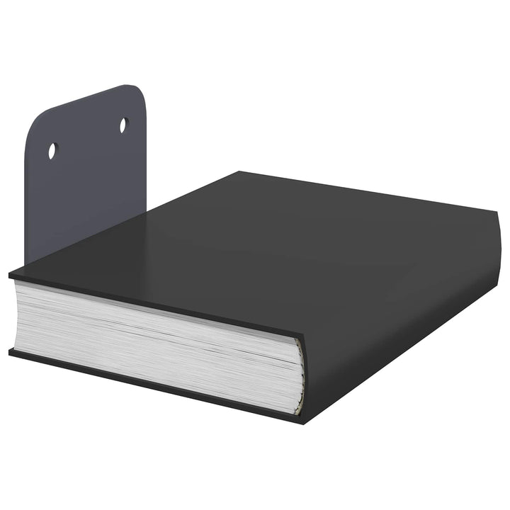 Svævende hylde med hylde 24 pcs Antracit 6 x 10,8 x 6,6 cm