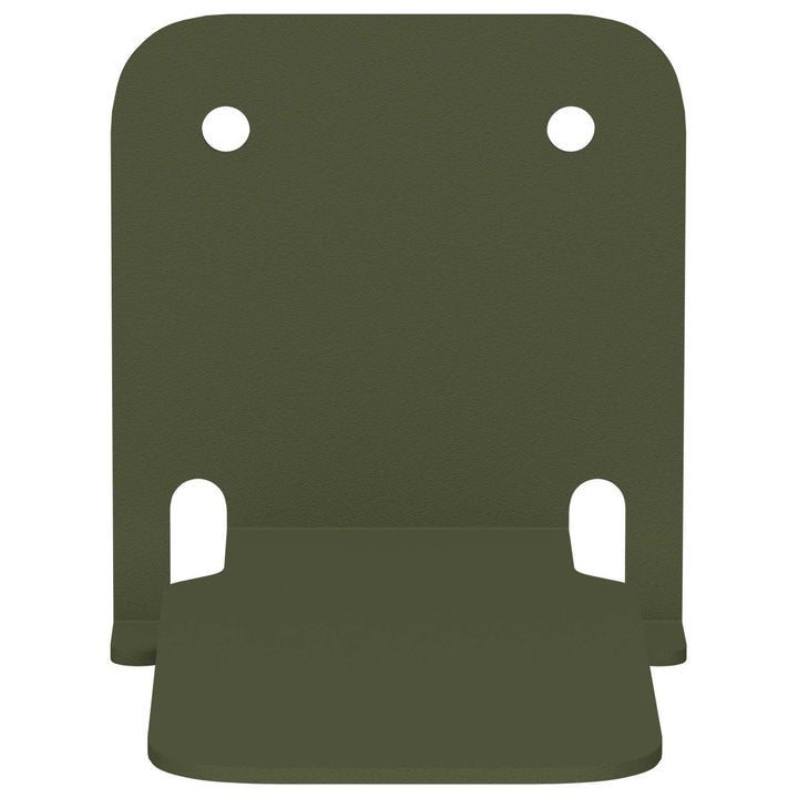 Svævende hylde med hylde 24 pcs Oliven grøn 6 x 10,8 x 6,6 cm