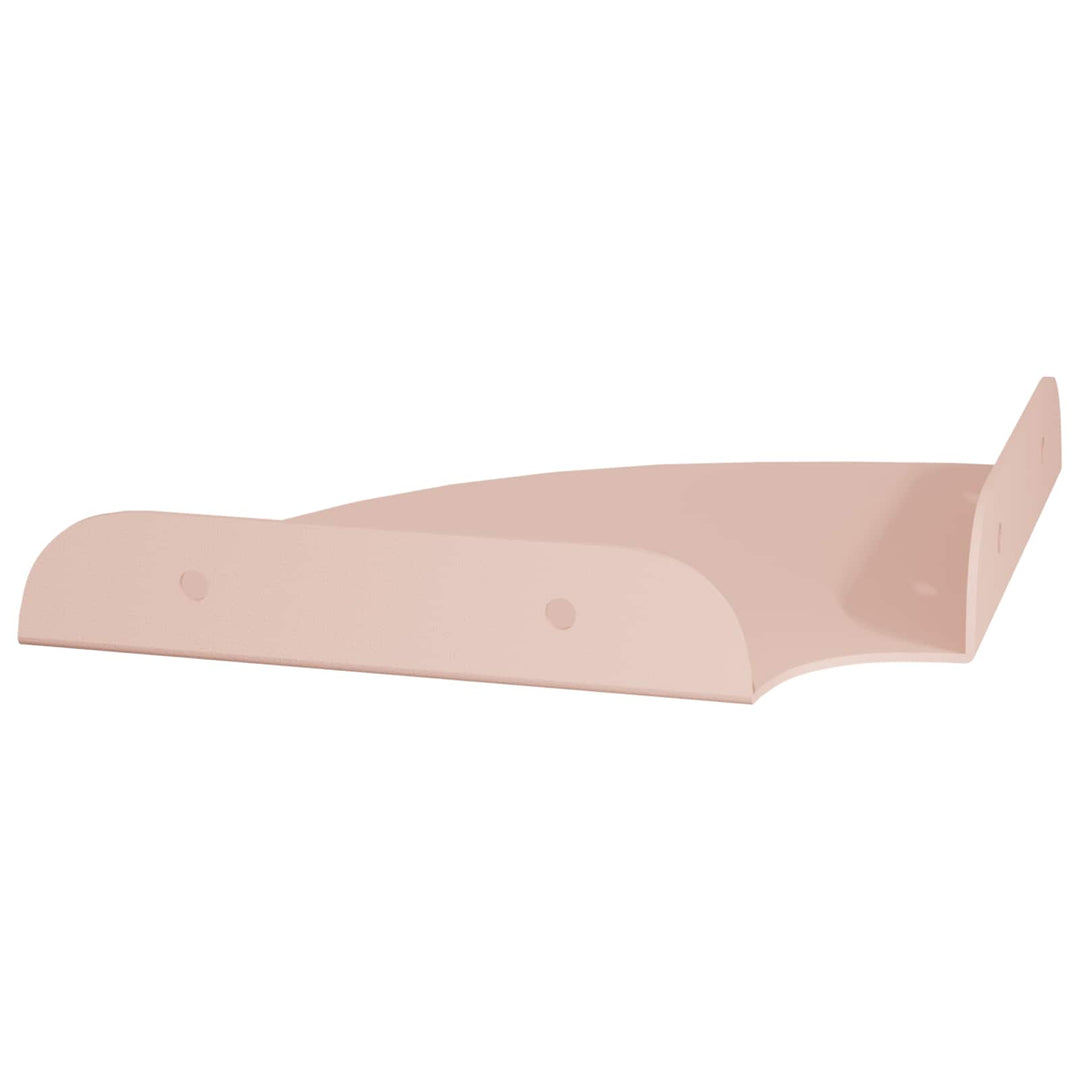 Svævende hylde med hylde 2 pcs Lyserød 15 x 15 x 2 cm