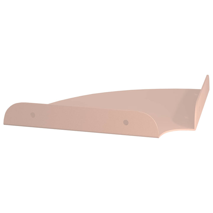 Svævende hylde med hylde 4 pcs Lyserød 15 x 15 x 2 cm