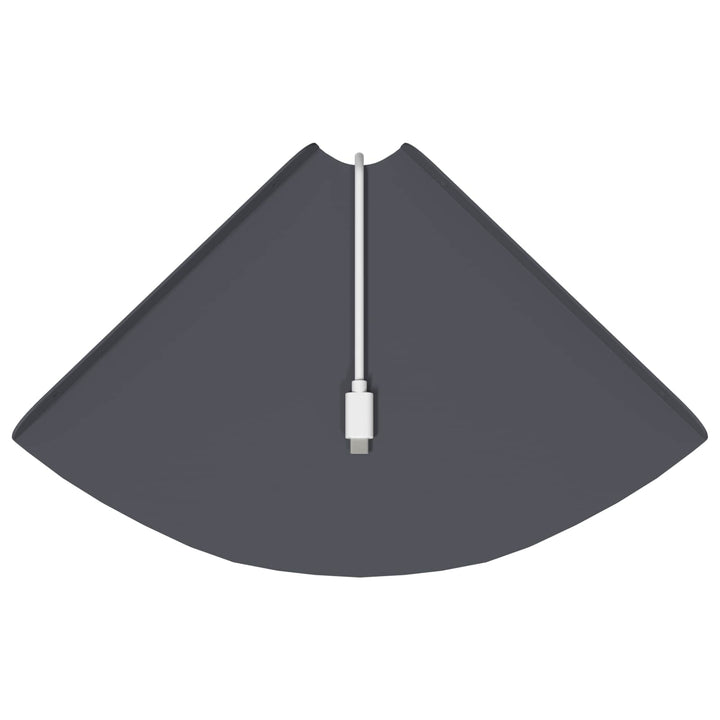 Svævende hylde med hylde 4 pcs Antracit 24 x 24 x 2,3 cm