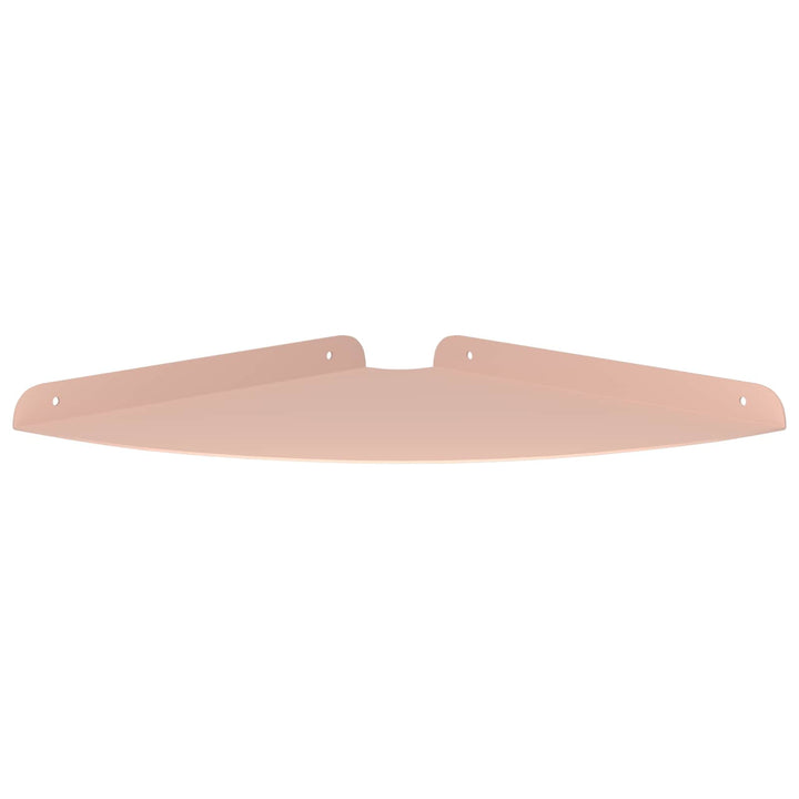 Svævende hylde med hylde 4 pcs Lyserød 30 x 30 x 2 cm