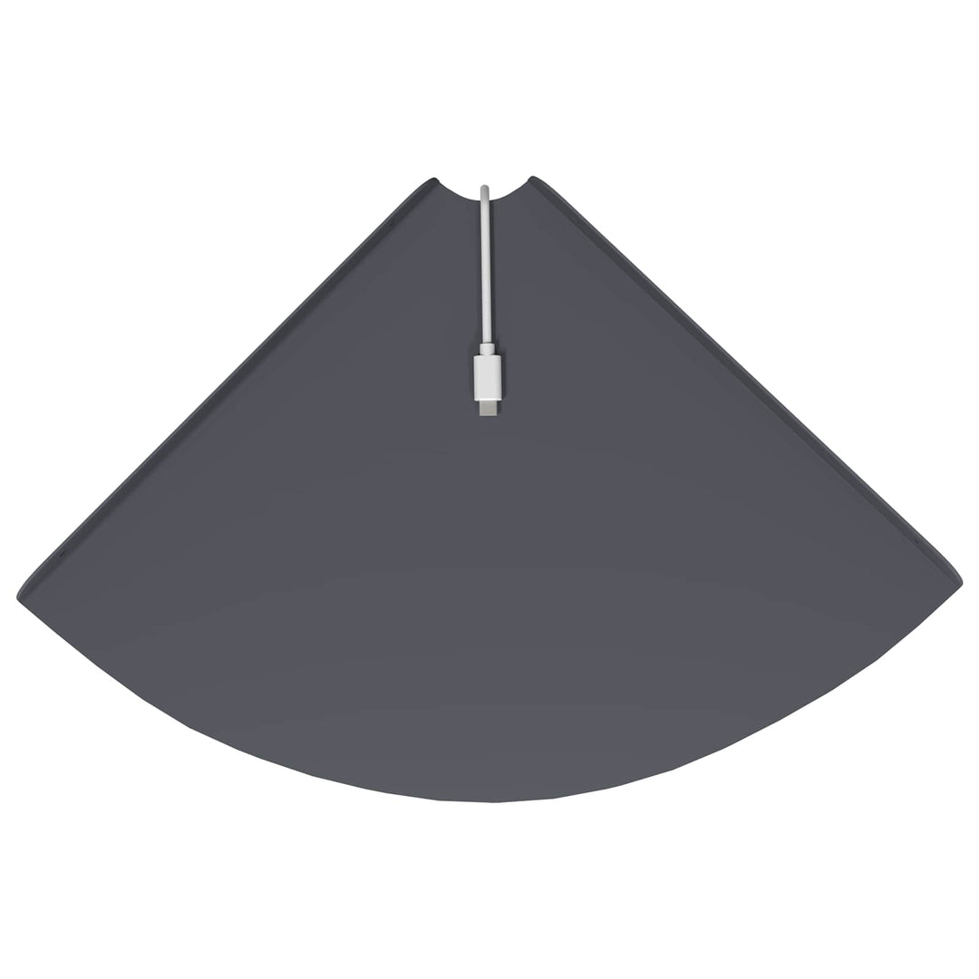Svævende hylde med hylde 4 pcs Antracit 30 x 30 x 2 cm