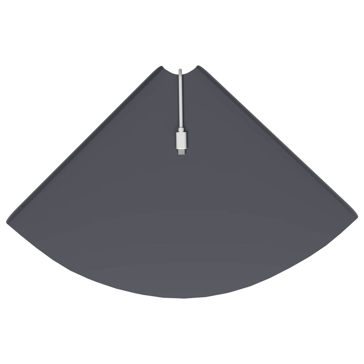 Svævende hylde med hylde 4 pcs Antracit 30 x 30 x 2 cm