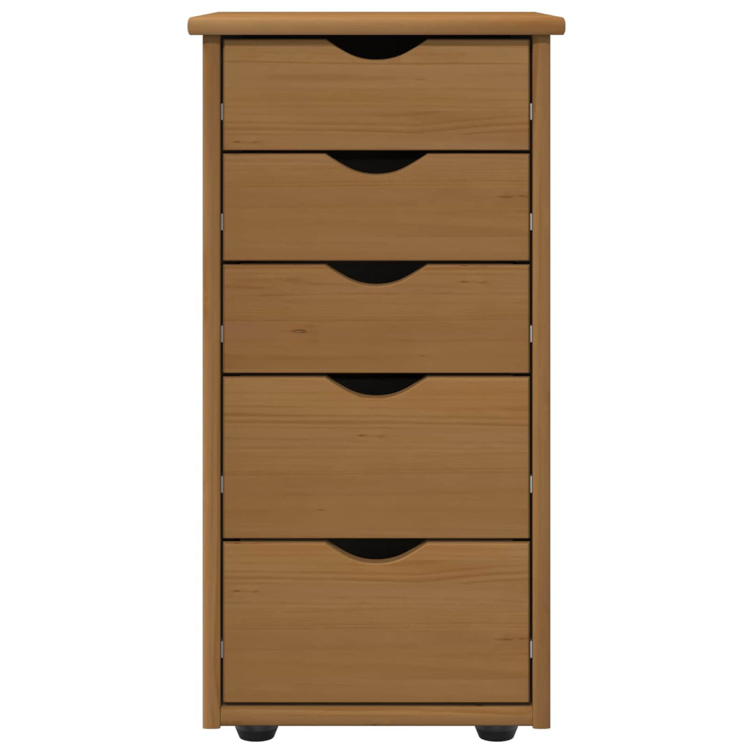 Kabinet Honningbrun 34 x 39 x 61,5 cm Massivt fyrretræ
