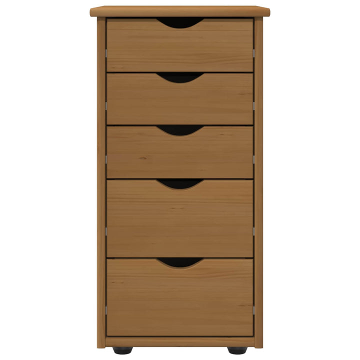 Kabinet Honningbrun 34 x 39 x 61,5 cm Massivt fyrretræ