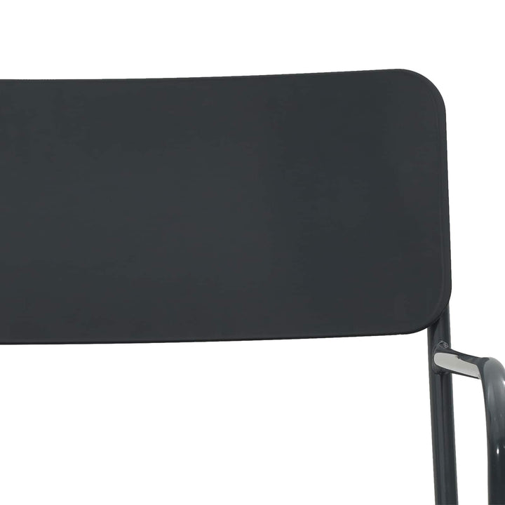 Havestole 2 pcs Antracit 51 x 55 x 81 cm Stål