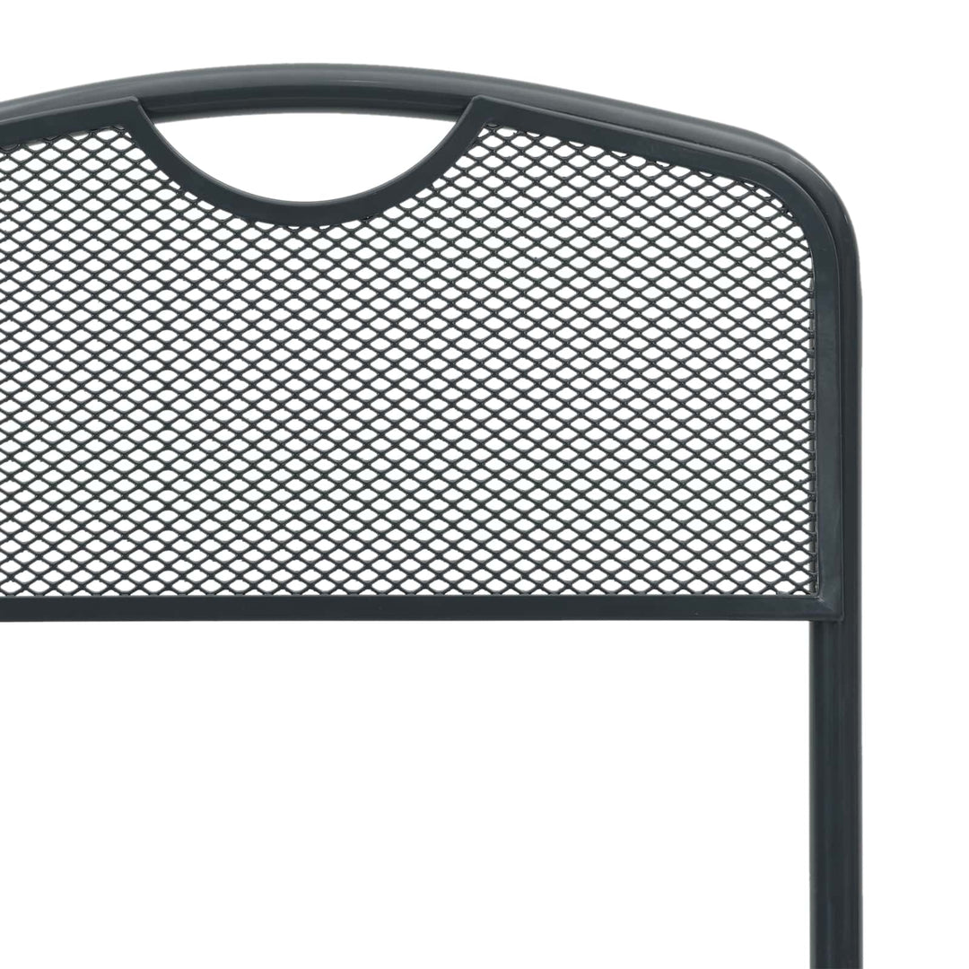 Havestole 2 pcs Antracit 52,5 x 46 x 82 cm Jern