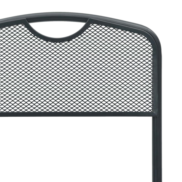 Havestole 2 pcs Antracit 52,5 x 46 x 82 cm Jern