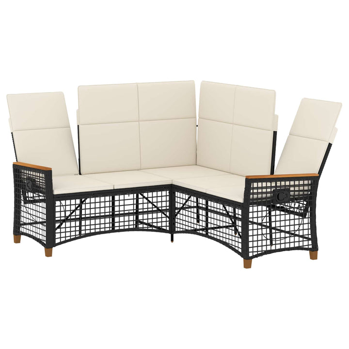 Havemøbel-set med reclining sofa 5-Antal sæder