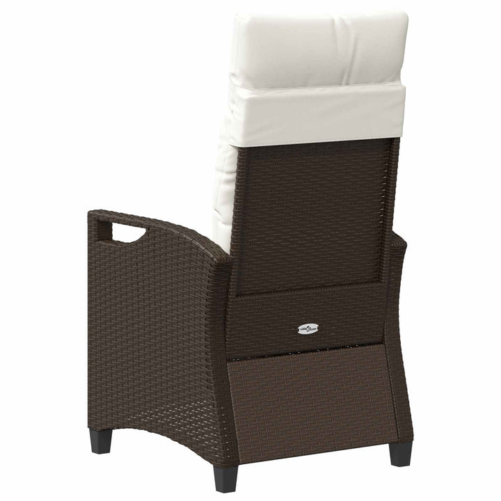 Have Stol 2 pcs Brun og Creme 56 x 60 x 112 cm