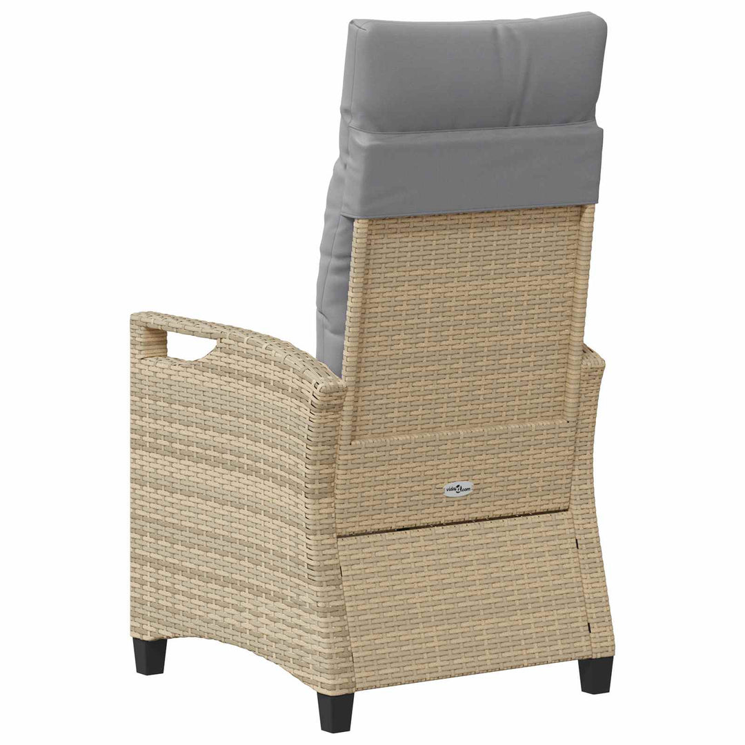 Have Stol 2 pcs Beige og lys grå 56 x 60 x 112 cm