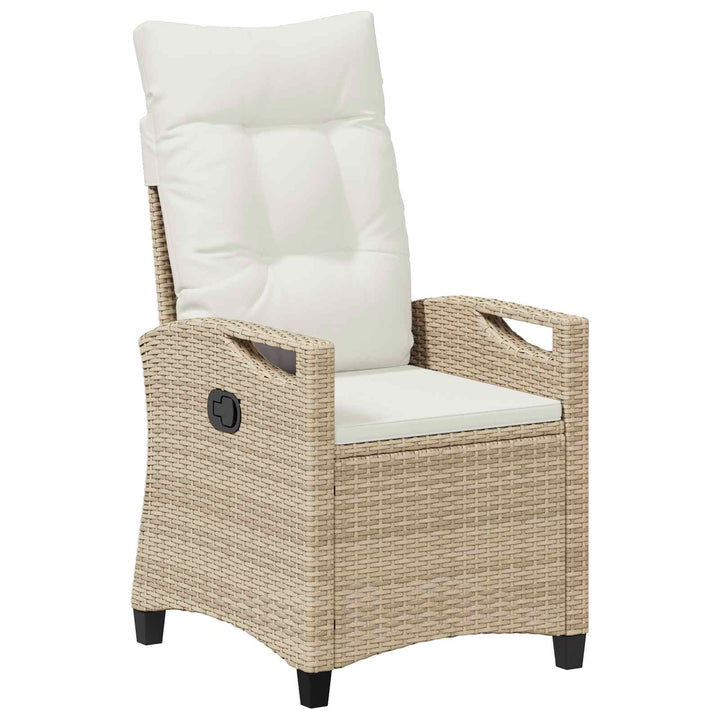 Have Stol 2 pcs Beige og creme 56 x 60 x 112 cm