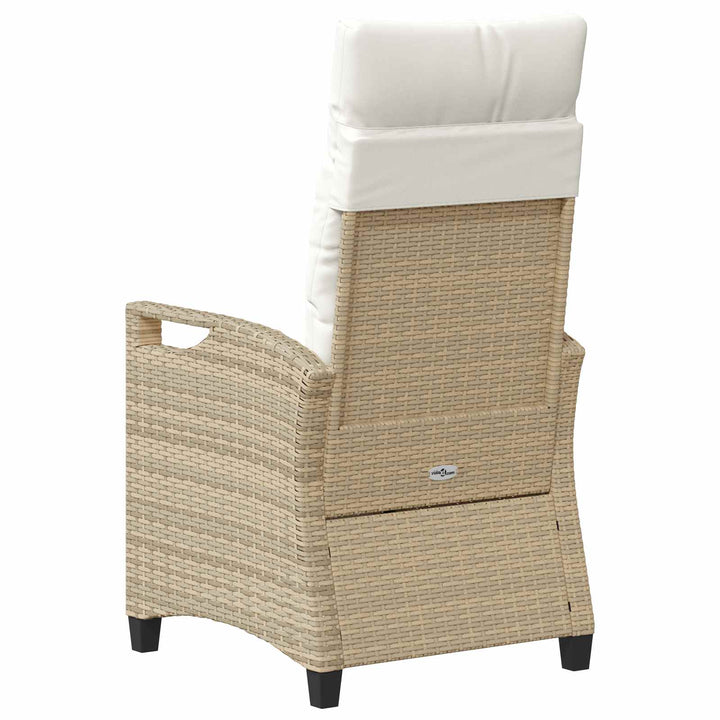 Have Stol 2 pcs Beige og creme 56 x 60 x 112 cm