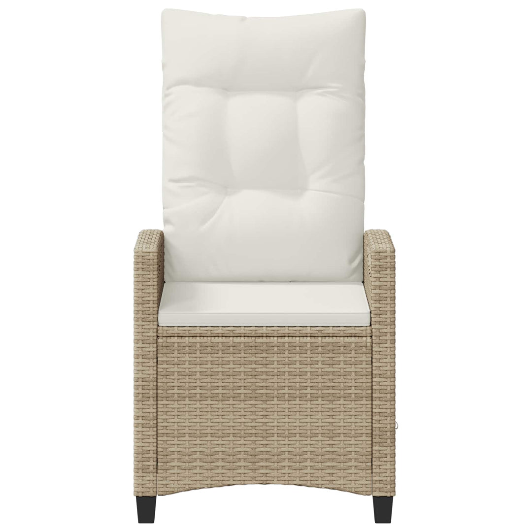 Have Stol 2 pcs Beige og creme 56 x 60 x 112 cm