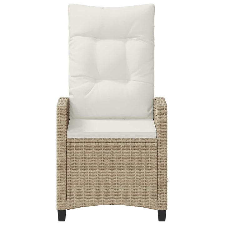 Have Stol 2 pcs Beige og creme 56 x 60 x 112 cm