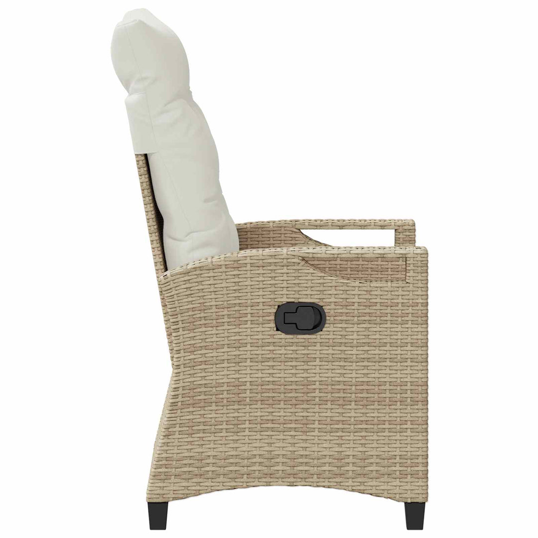 Have Stol 2 pcs Beige og creme 56 x 60 x 112 cm
