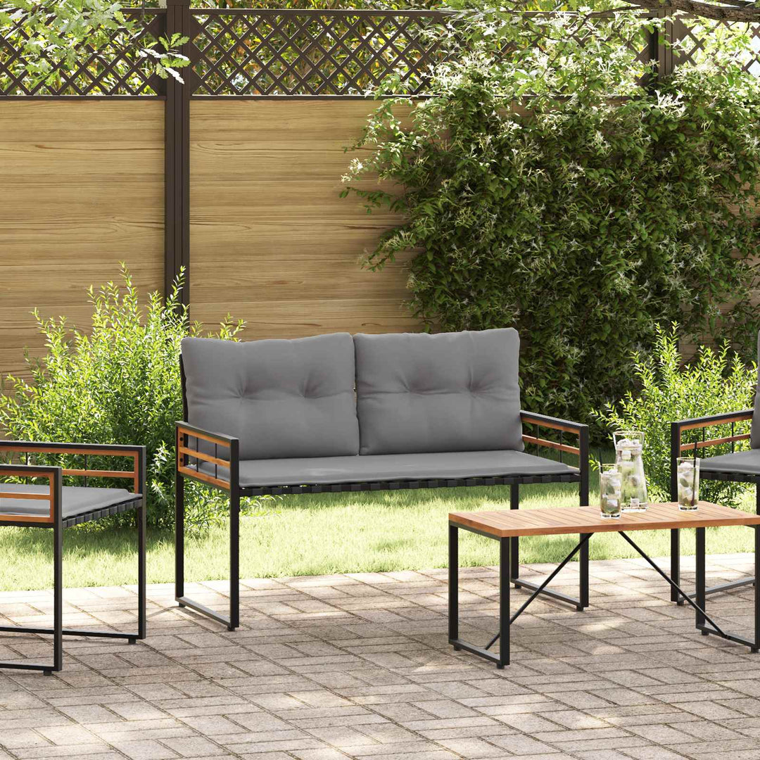 Trælagersbænk 114 x 55 x 77 cm Lysegrå Rektangulær