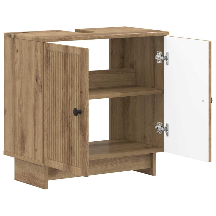 Badeværelsesskabsunder EDE Artisan-eg 59,5 x 31,5 x 59 cm