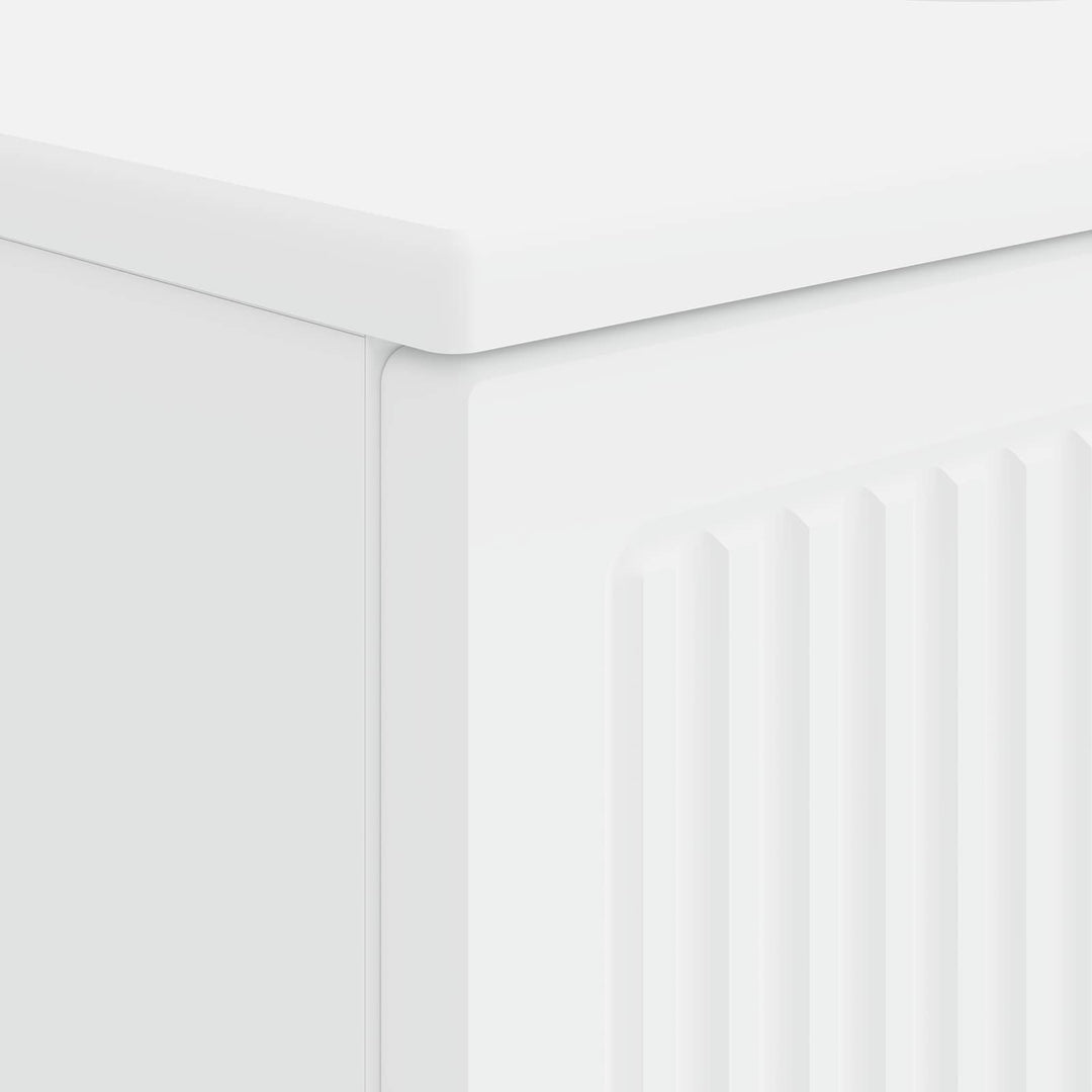 Badeværelsesskabsunder EDE Hvid 82 x 41 x 59 cm Konstrueret træ