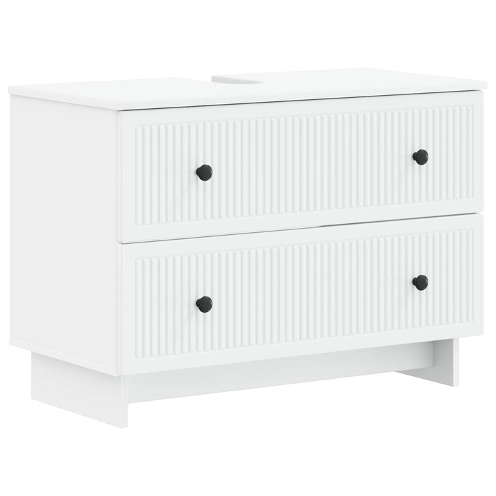 Badeværelsesskabsunder EDE Hvid 82 x 41 x 59 cm Konstrueret træ