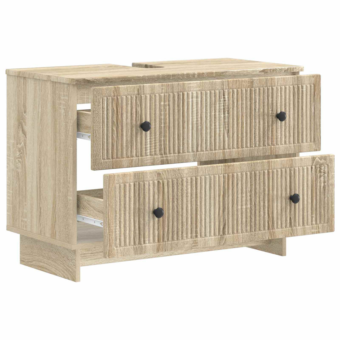 Badeværelsesskabsunder EDE Sonoma-eg 82 x 41 x 59 cm