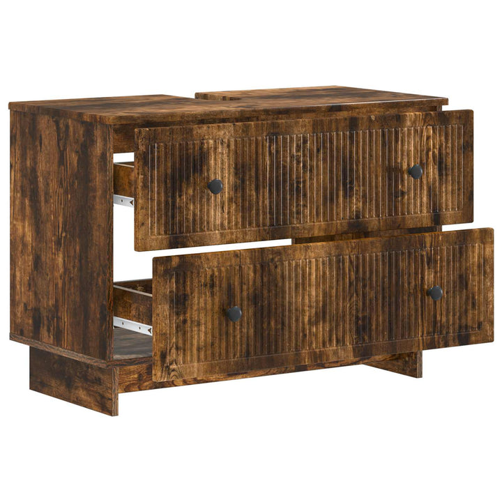 Badeværelsesskabsunder EDE Røget eg 82 x 41 x 59 cm