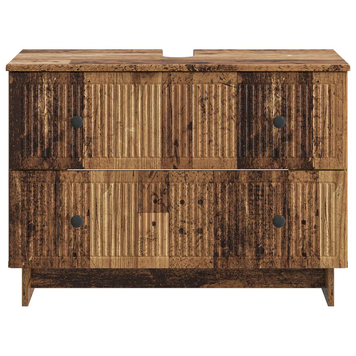 Badeværelsesskabsunder EDE Gammelt træ 82 x 41 x 59 cm