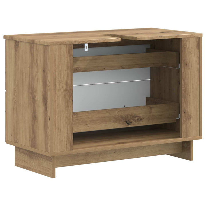 Badeværelsesskabsunder EDE Artisan-eg 82 x 41 x 59 cm